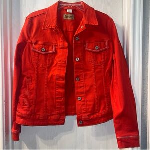 Levi's Red Jean Jacket